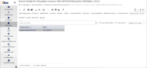 Device Details: Client Access License Servers